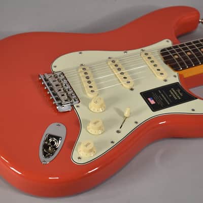 2026 Fender American Vintage II 1961 Stratocaster Fiesta Red w/OHSC image 9