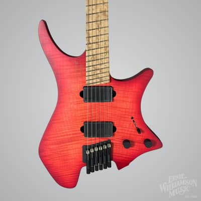 Strandberg Guitars BD6HCT-S5O2-G1-SC Boden Original N2.6 Sunset Coral Burst Satin image 11
