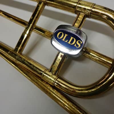 Olds Ambassador Trombone, USA,  Brass with Case and Mouthpiece image 2