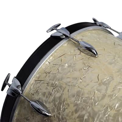 Used Gretsch Vintage 60s-70s Player's Kit White Marine Pearl 13, 16, 20 image 10