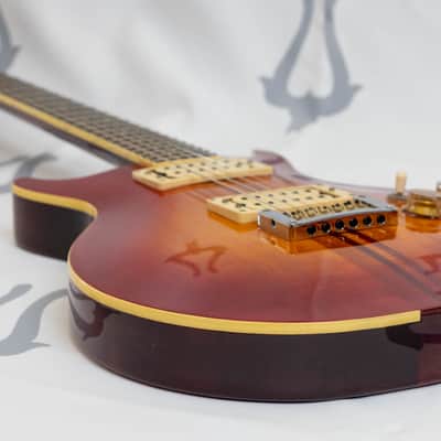 Washburn Falcon 1980- Cherry Sunburst - 5 piece neck through with coil taps image 14