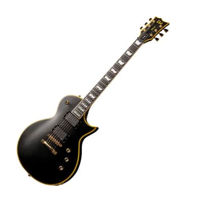 ESP LTD EC-1000 Electric Guitar - Vintage Black image 4