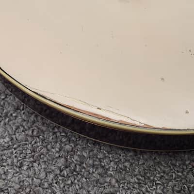 Gibson A3 mandolin 1919 - Ivory (White top) with case image 9