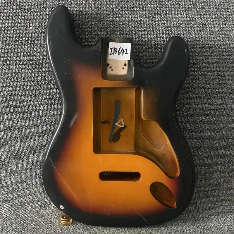 Tobacco Burst Stratocaster Strat Style Guitar Body image 1