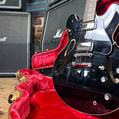 Gibson ES-335 'Dot' Ebony 2023 Semi-Hollow Electric Guitar image 15