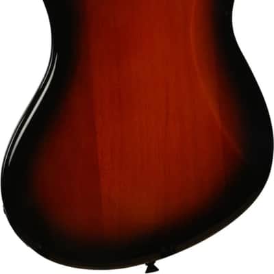 Kala Solid Body Fretless 4-String Electric U-BASS, Laurel Fingerboard, Tobacco Burst image 3