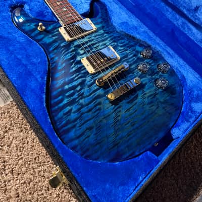 PRS 2018 McCarty 594 Wood Library 10-Top - River Blue image 13