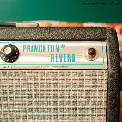1975 Fender Princeton Reverb Combo Amp image 4