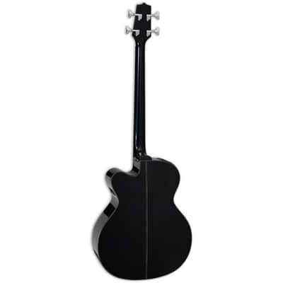 Takamine GB30CE BLK Cutaway Acoustic Electric Bass Guitar - Black image 3