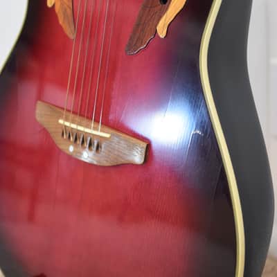 Ovation Celebrity CS257 - 2000s - Cherry Burst - w/ OHSC image 18