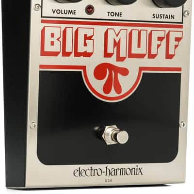 Electro Harmonix Big Muff USA Pi Distortion Sustainer Fuzz Guitar Effects Pedal image 2