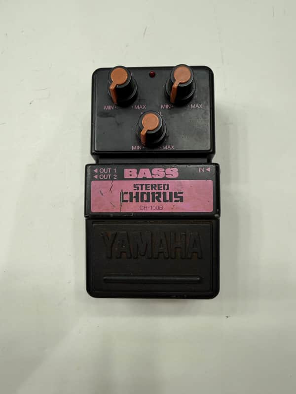 Yamaha CH-100B Bass Stereo Analog Chorus Vintage Guitar Effect Pedal MIJ Japan image 1