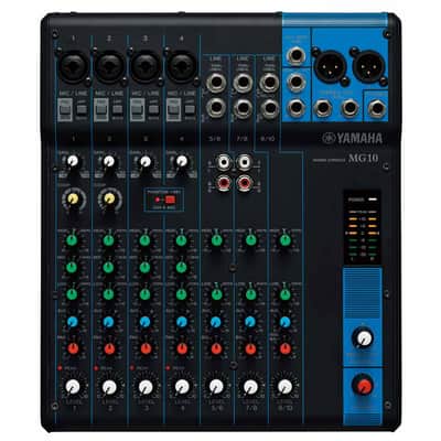 Yamaha MG10 10 Channel Mixer image 1