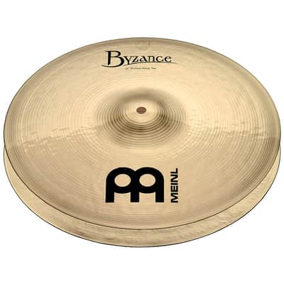 Meinl Byzance Brilliant 14" Medium HiHat image 1