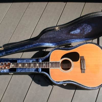 1978 Yairi YW800 B. Rosewood Jacaranda Japan Vintage - Natural+Vintage Hard Case image 1