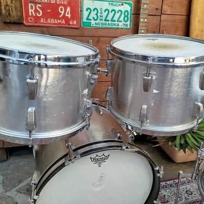 SUPER WOODING "President" Jazz set, 1970s. Vintage. image 12