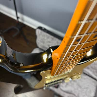 Fender American Ultra Stratocaster 2022 - Texas Tea image 9