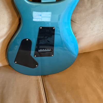 PRS Santana SE with Tremolo 2002 - 2003 - Aqua Metallic image 6