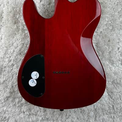 Fender Special Edition Custom Telecaster FMT HH Crimson Red Transparent image 5