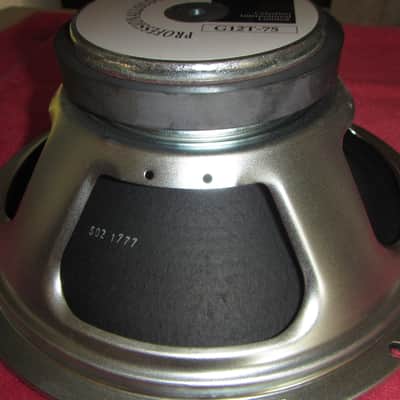Celestion G12T 75-Watt 12" 8-Ohm Replacement Speaker 2010s - Silver image 4