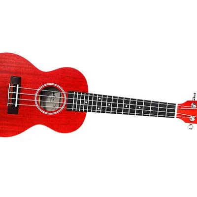 Twisted Wood Redford RF‑130T Tenor Ukulele - Red w/ Gig Bag image 1