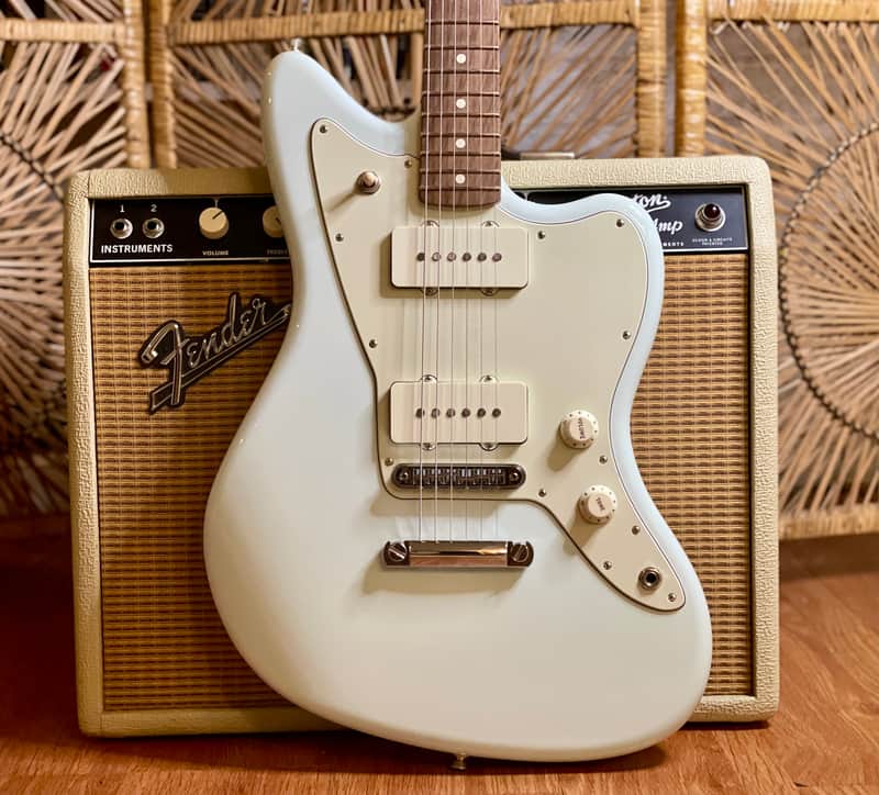 Fender American Special Jazzmaster Sonic Blue with Case Hard Tail CME Limited Edition