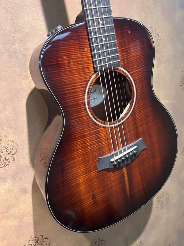 2016 Taylor GS Mini-e Koa Plus Custom one-off: AA Koa Top, Gloss finish! image 1