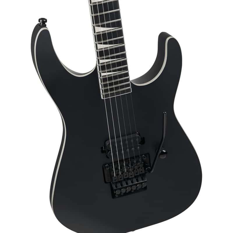 Jackson Pro Plus Pure Metal Limited Edition Soloist SL1A Guitar w/ Bare Knuckles Pickup & Gig Bag - Satin Black image 1