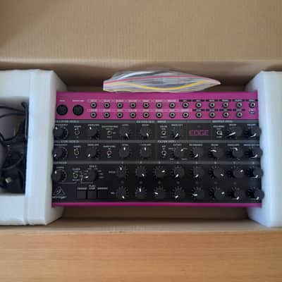 Behringer Edge 16-Voice Percussion Synthesizer 2023 - Present - Pink / Black image 2