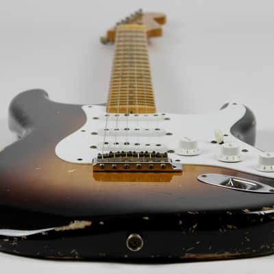 Fender Custom Shop Todd Krause Masterbuilt '54 Stratocaster Relic - Sunburst 2014 w/OHSC image 5