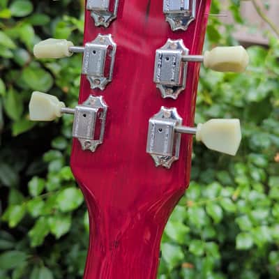 Vintage VS6-CR Reissued Series Double Cut with Gold Hardware 2010s - Cherry Red image 16