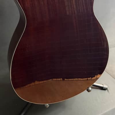 Yamaha TAS1E TransAcoustic Folk Acoustic-Electric Guitar Ultra Marine w/ Soft Case (066) image 11