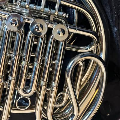 Holton H279 Farkas Professional Model Double French Nickel silver near mint condition. image 7