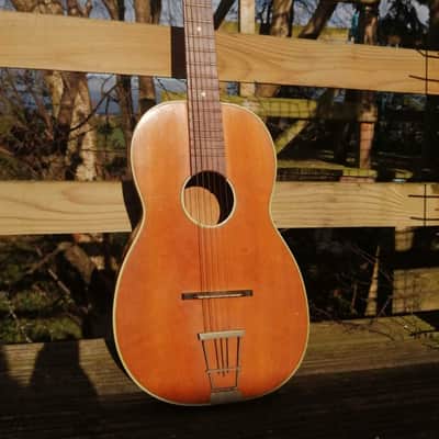 Vintage 1940's "The Michigan" (Beare & Son)Parlour Guitar image 1