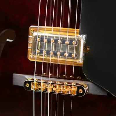 Gretsch Limited Edition Abbey Road Studiomatic Hollow Body with Bigsby Electric Guitar - Classic Walnut Stain with Hardshell Case image 10