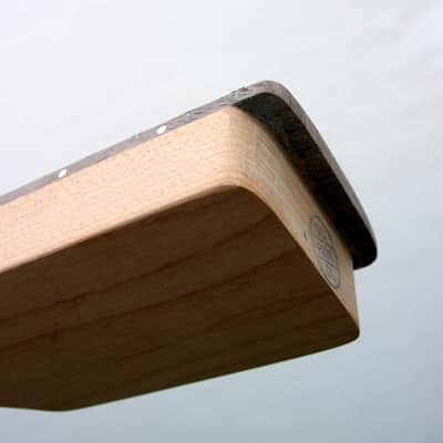 Roasted UNFINISHED* 22 STAINLESS STEEL/Roasted Telecaster Guitar Neck Rosewood fits Fender, Warmoth*Tele image 4