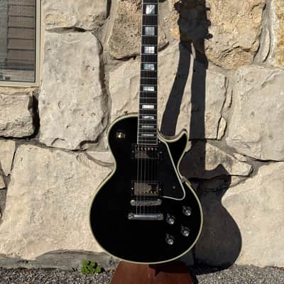 Gibson Custom Shop 1960 Reissue Les Paul Custom Black Beauty 50th Anniversary Gold Book 2010 - Black image 5