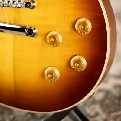 Gibson Les Paul Standard 50s Faded Electric Guitar - Vintage Tobacco with Hardshell Case image 12