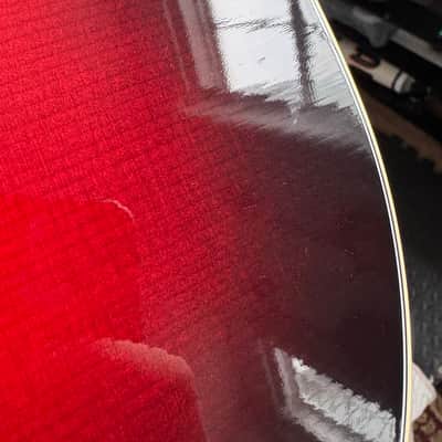 Gibson Slash J-45 Vermillion Burst image 10