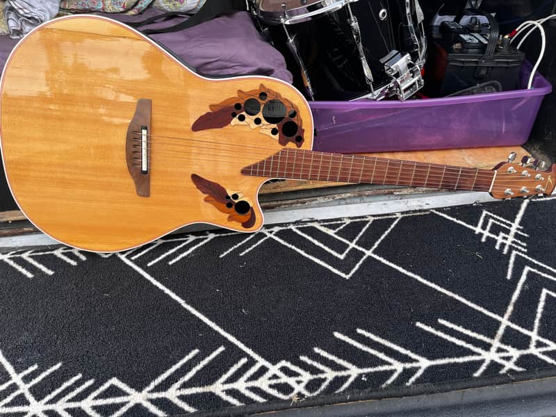 Ovation 6778 Elite Standard 2000s - Natural Acoustic Electric Guitar NICE Bild 1