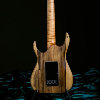 Skervesen Raptor 7 Evertune 2024 - Gloss Sparkle Shell Pink Top, Natural Back image 3