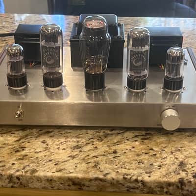 Douk Audio EL34 Hifi Stereo Tube Amplifier 2024 - Silver image 4