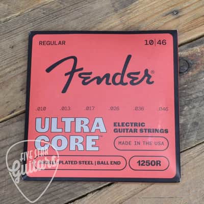 Fender Ultracore Guitar Strings- Nickel Plated Steel- Bullet End- 4250R Gauges .010-.046 image 3
