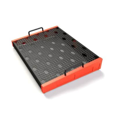 Immagine Temple Audio DUO 17 Pedalboard, Temple Red - 2