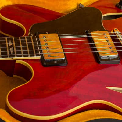Gibson  Trini Lopez Standard Semi-Hollow Body Electric Guitar (1967), ser. #330204, original black hard shell case. image 16