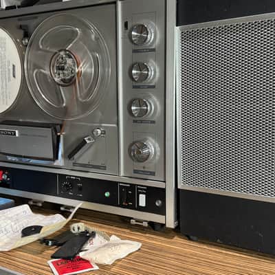 Sony TC-540 Reel to Reel 4-Track Stereo Tape Recorder Tested image 3