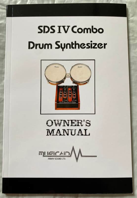 Musicaid Simmons SDS IV Drum Synthesiser manual image 1