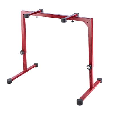 K&M 18810 Omega Table-Style Keyboard Stand (Red) image 3