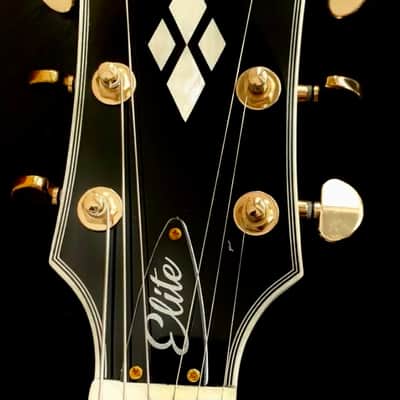 FIREFLY Electric Guitar FFLP * Black Elite Model w/Gold Hardware * Fire Fly LP Style image 5