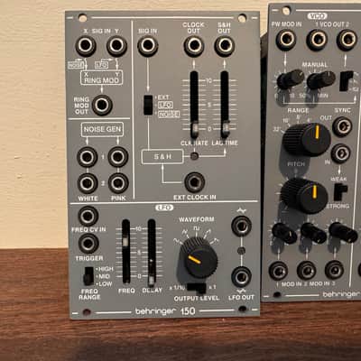 6 Behringer 100-series Eurorack Modules Grey image 2